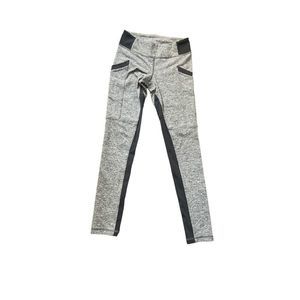 Ivivva Girls Leggings *Gray/Black* Size 10